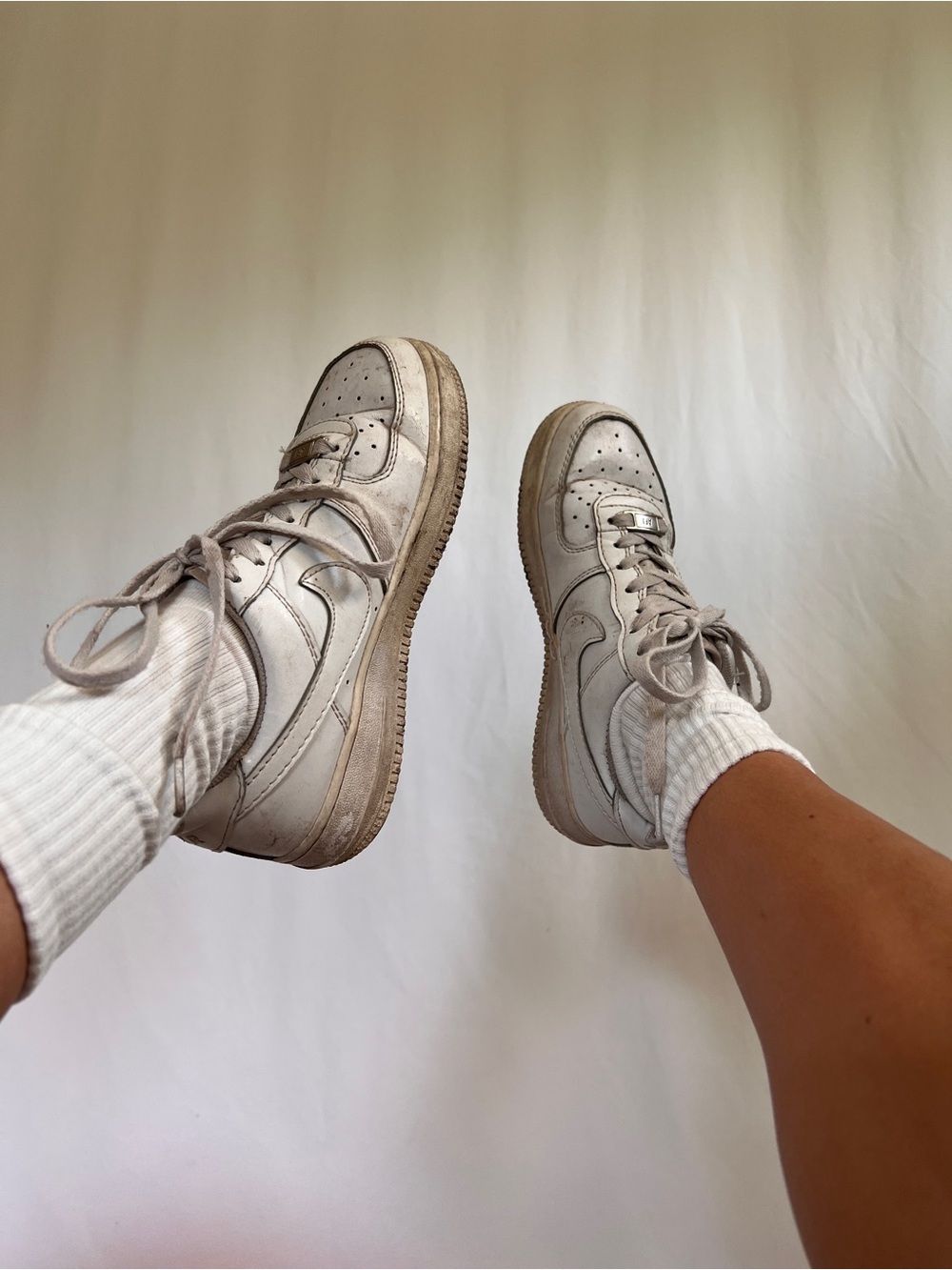 Nike White Air Force 1s